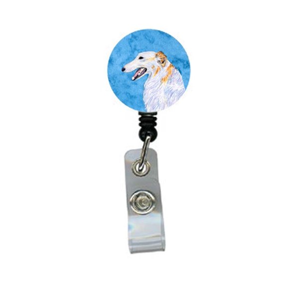 Teachers Aid Borzoi Retractable Badge Reel Or Id Holder With Clip TE892843